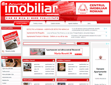 Tablet Screenshot of anuntulimobiliar.ro